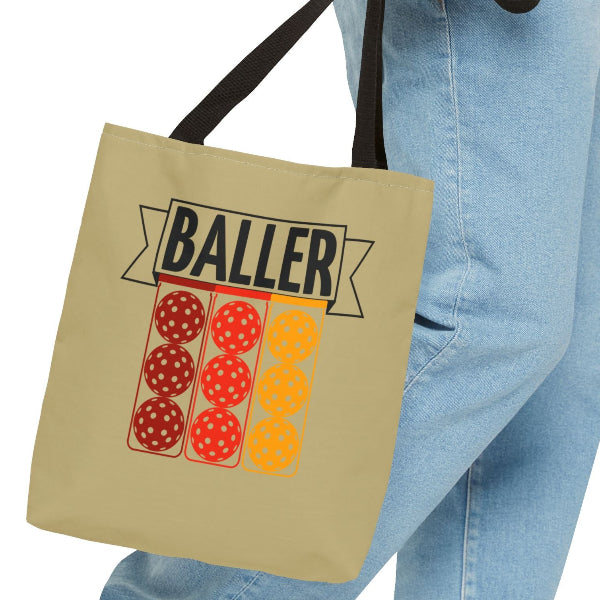 Pickleball Tote Bag - Practical and Stylish Carry-All for Beach and Town