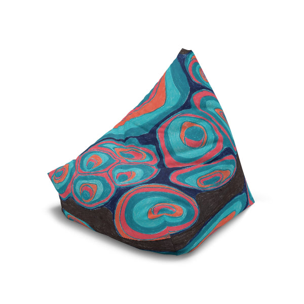 Space Maki #1 Abstract Design Bean Bag Chair Cover