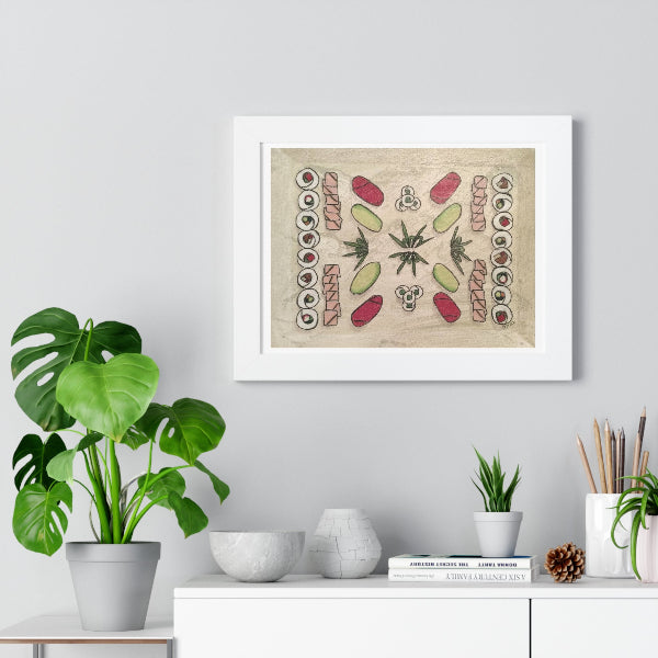 Everyone Happy, Framed Horizontal Poster