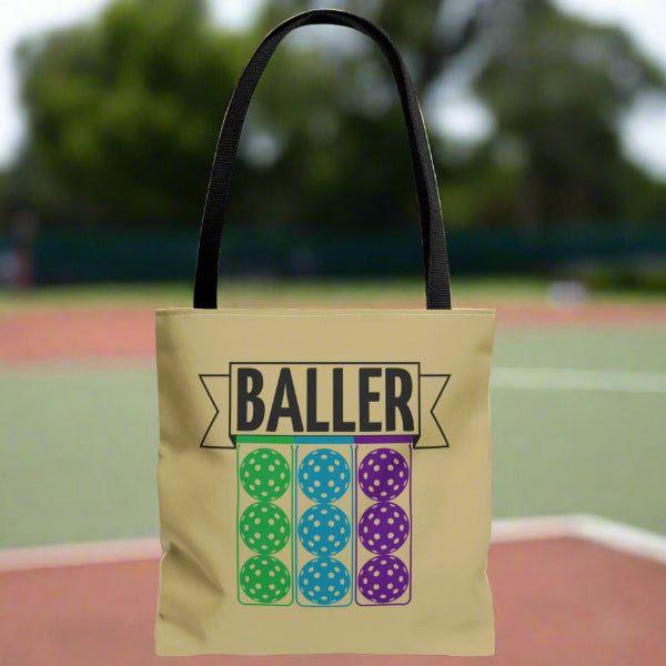 BALLER (BLUE) Graphic Tote Bag (AOP)