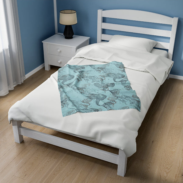 mermaid blanket - small