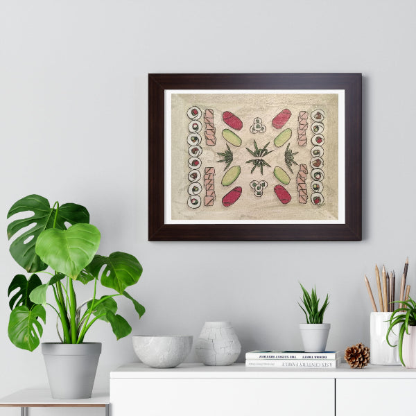 Everyone Happy, Framed Horizontal Poster