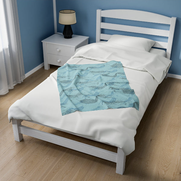 mermaid blanket - small