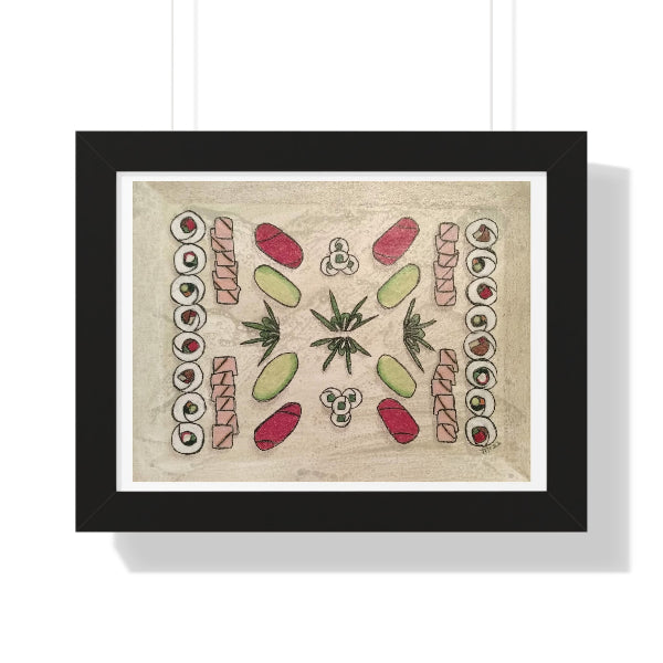 Everyone Happy, Framed Horizontal Poster