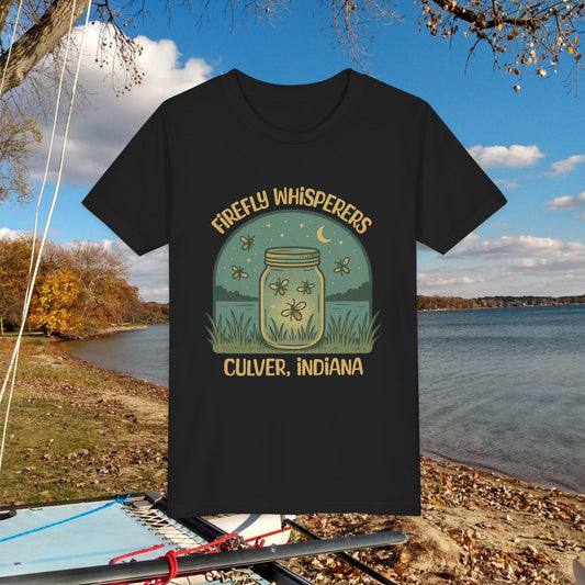 Firefly Magic Youth Tee, Cute Kids Shirt, Summer Vibes, Outdoor Adventure Tee, Gift for Nature Lovers