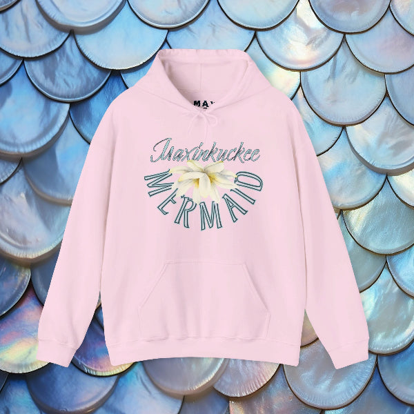 Mermaid Design Hooded Sweatshirt