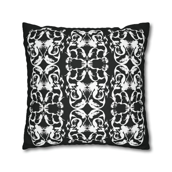 Mermaid pillowcase back