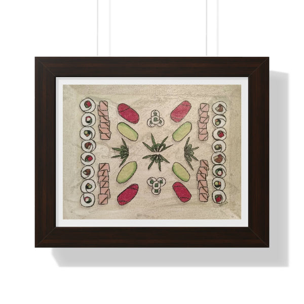 Everyone Happy, Framed Horizontal Poster