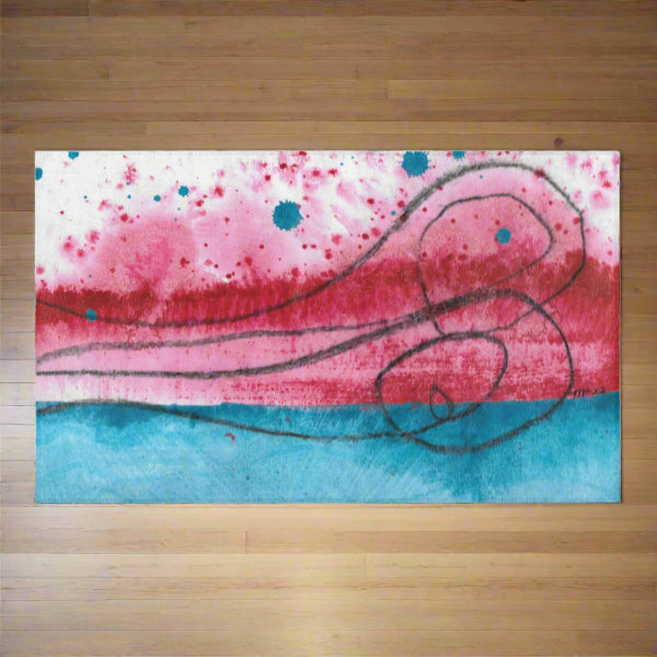 Mysteries of the Shoreline #5 Area Rugs