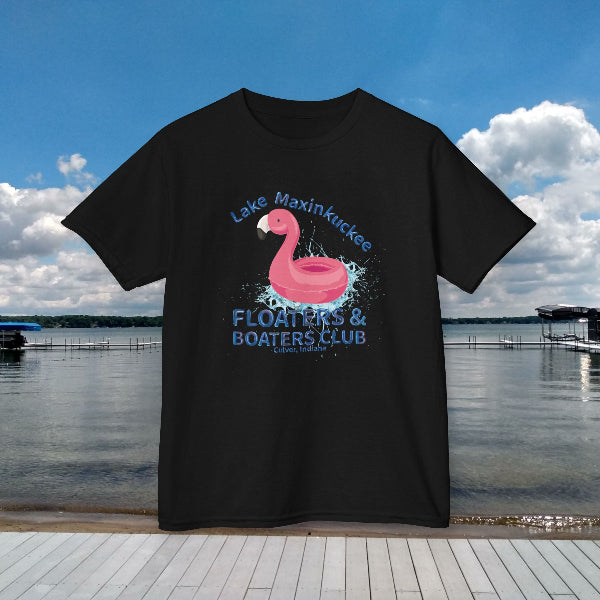 black Lake Maxinkuckee Floaters & Boaters Club t-shirt