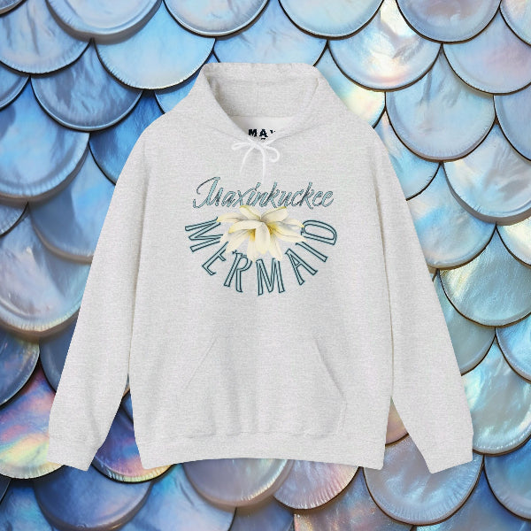 Mermaid Design Hooded Sweatshirt