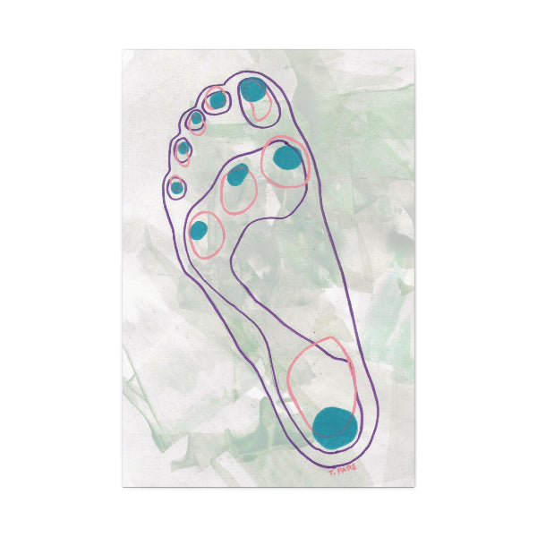 Foot Fetish #3, Matte Canvas Print, Stretched, 1.25"