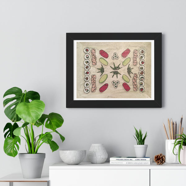 Everyone Happy, Framed Horizontal Poster