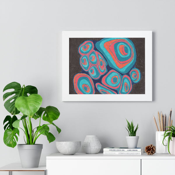 Space Maki #1, Framed Horizontal Poster