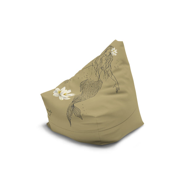 Bean Bag Chair Cover (SAND) - Maxinkuckee Mermaid #3