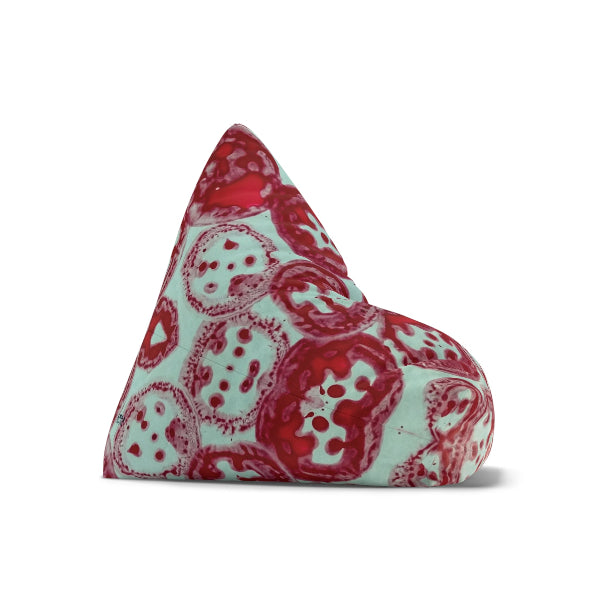 featuring an abstract bag of balls design,