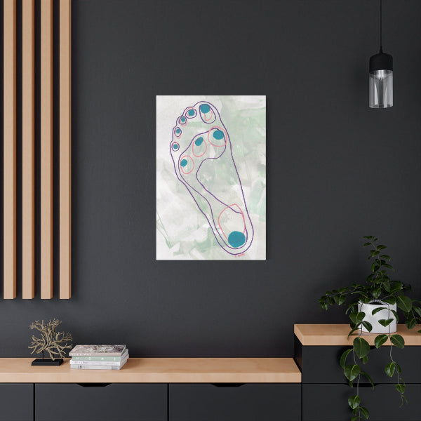 Foot Fetish #3, Matte Canvas Print, Stretched, 1.25"