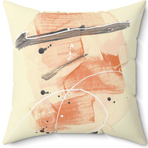 Shimmers #6 Graphic Spun Polyester Square Pillow