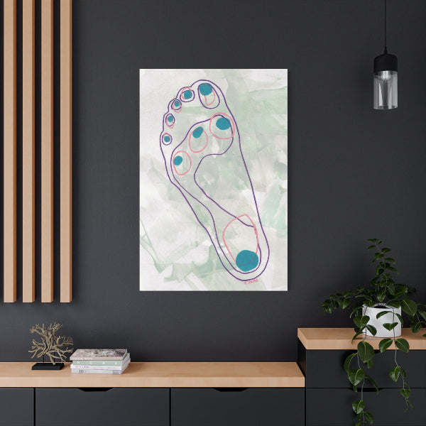 Foot Fetish #3, Matte Canvas Print, Stretched, 1.25"