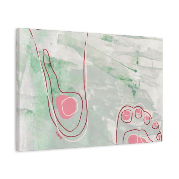 Foot Fetish #5, Matte Canvas Print, Stretched, 1.25" Depth