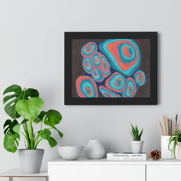 Space Maki #1, Framed Horizontal Poster
