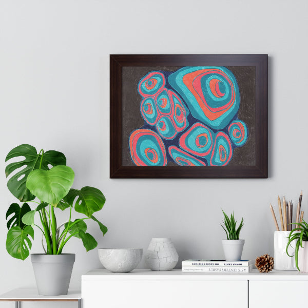 Space Maki #1, Framed Horizontal Poster