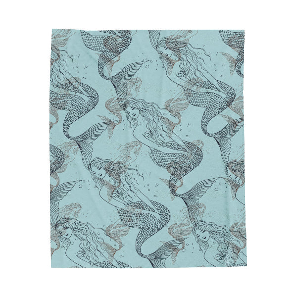 mermaid blanket