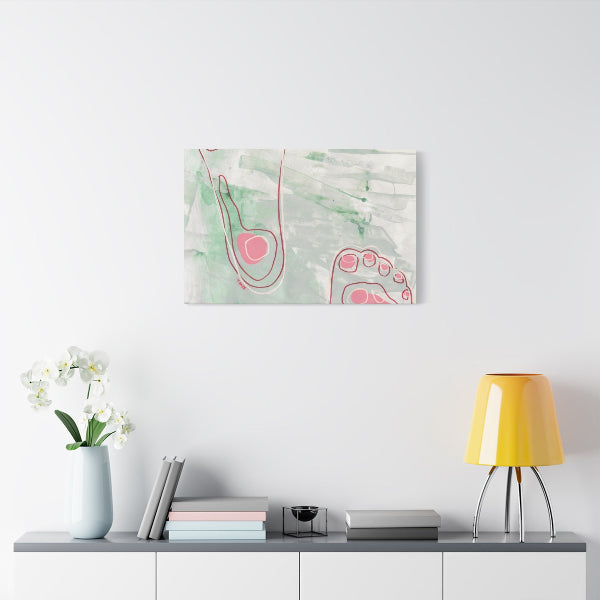 Foot Fetish #5, Matte Canvas Print, Stretched, 1.25" Depth