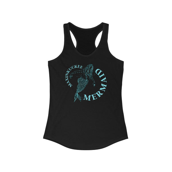 Women's Ideal Racerback Tank - Maxinkuckee Mermaid Drifter