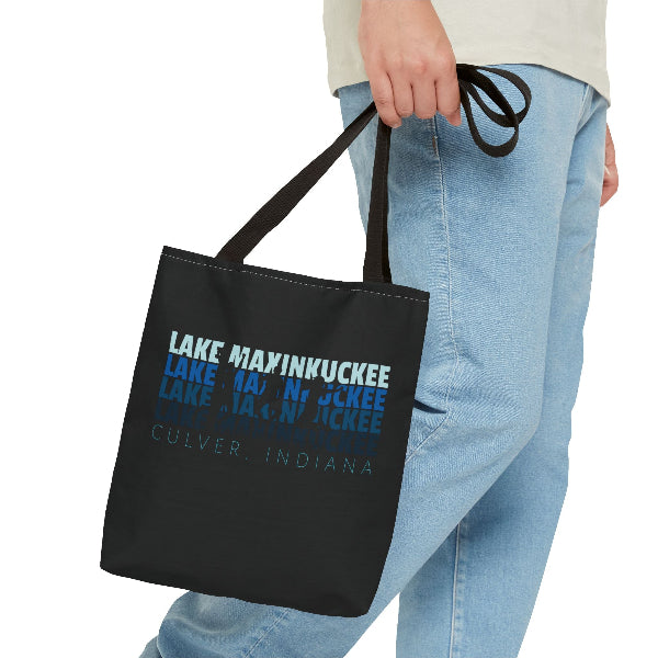 Lake Life Lake Maxinkuckee Culver Graphic Tote Bag (AOP)