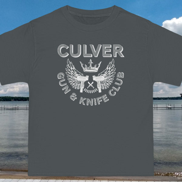 Culver Gun & Knife Club, fake club funny shirt