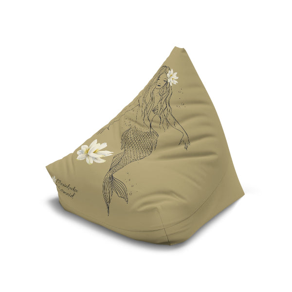 Bean Bag Chair Cover (SAND) - Maxinkuckee Mermaid #3