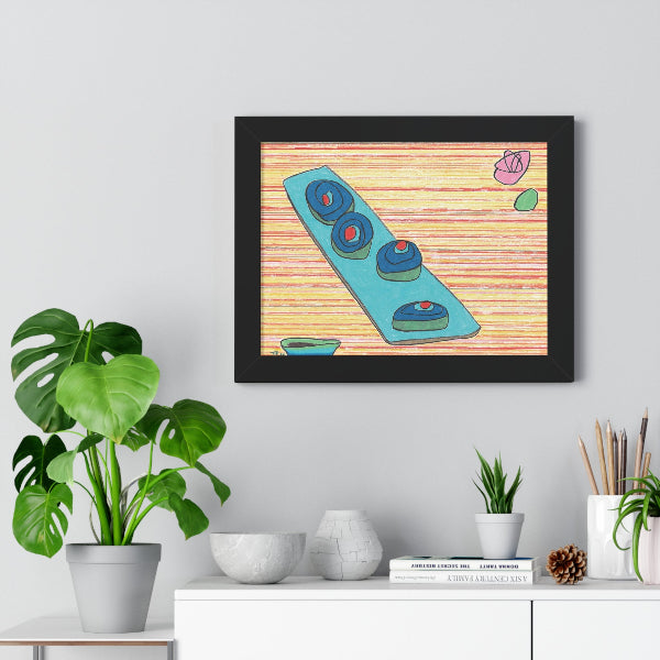 Okonomi, Framed Horizontal Poster
