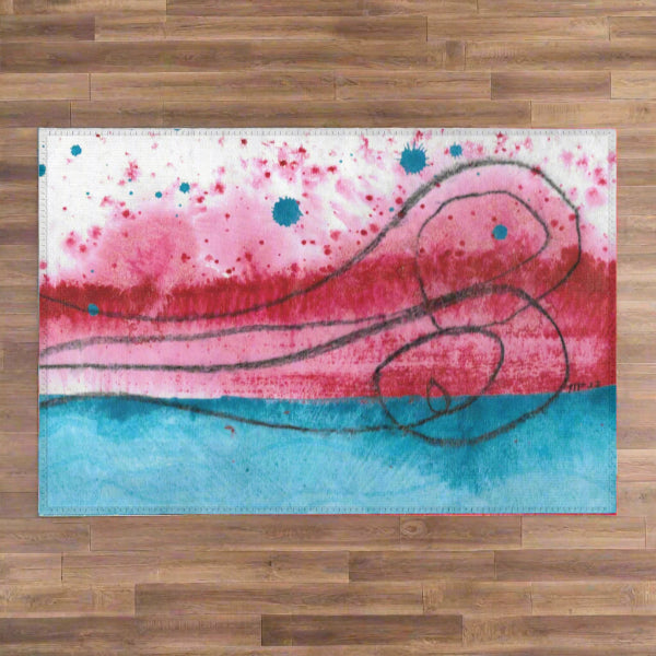Mysteries of the Shoreline #5 Area Rugs
