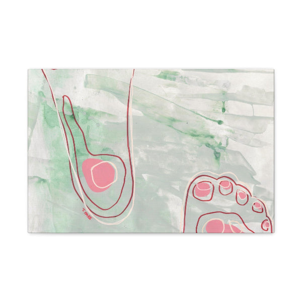 Foot Fetish #5, Matte Canvas Print, Stretched, 1.25" Depth