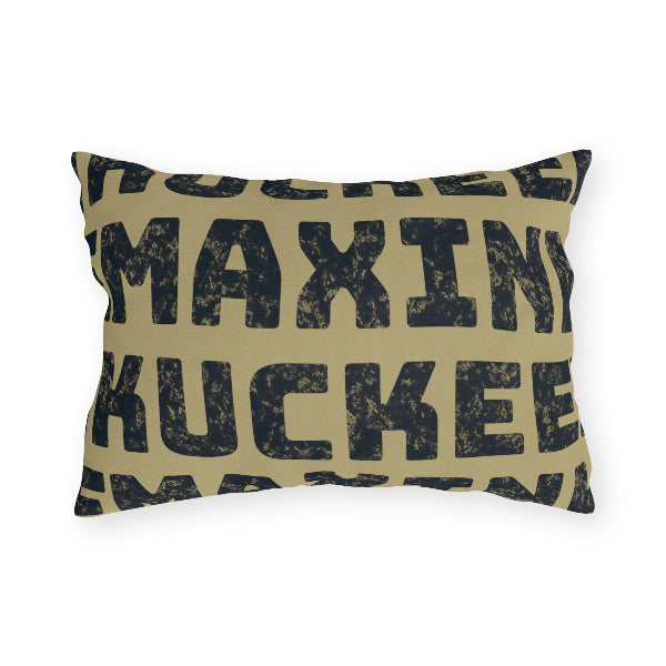 back of rectangle pillow