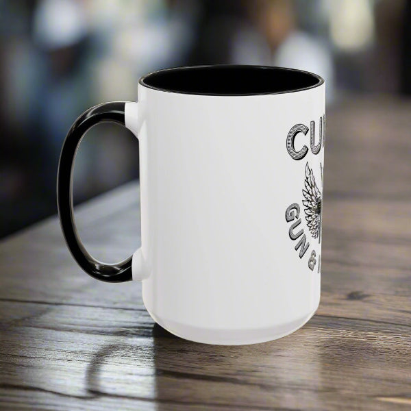 Culver Gun & Knife Club, fake club funny mug