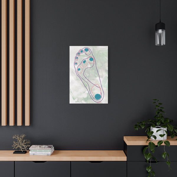 Foot Fetish #3, Matte Canvas Print, Stretched, 1.25"