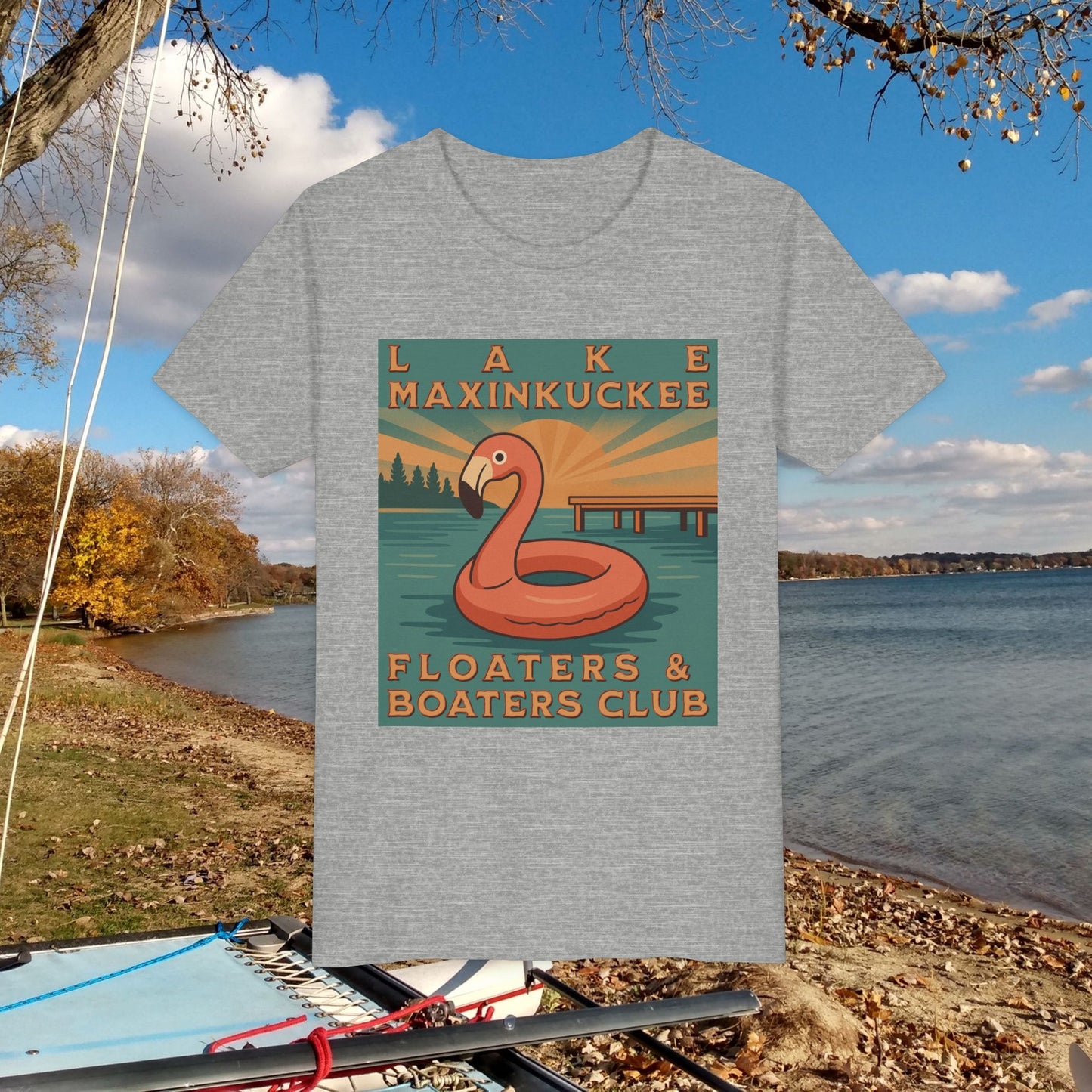 Youth Floaters & Boaters Club Tee - Fun Summer Vibes