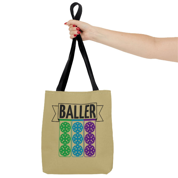 BALLER (BLUE) Graphic Tote Bag (AOP)