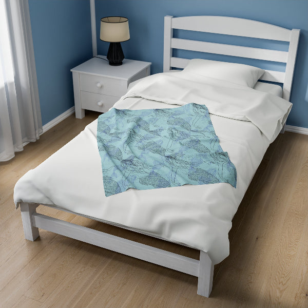 mermaid blanket - small