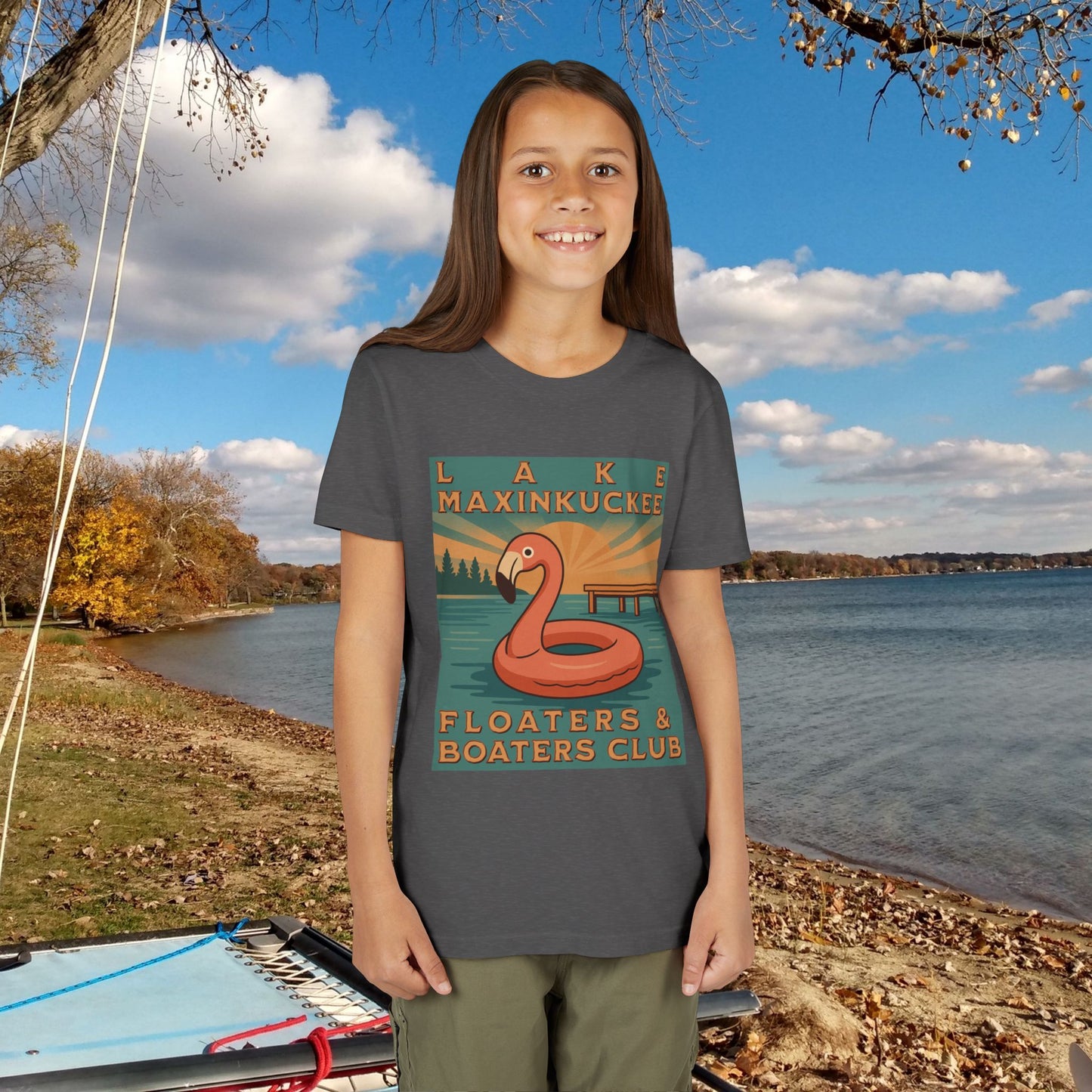 Youth Floaters & Boaters Club Tee - Fun Summer Vibes