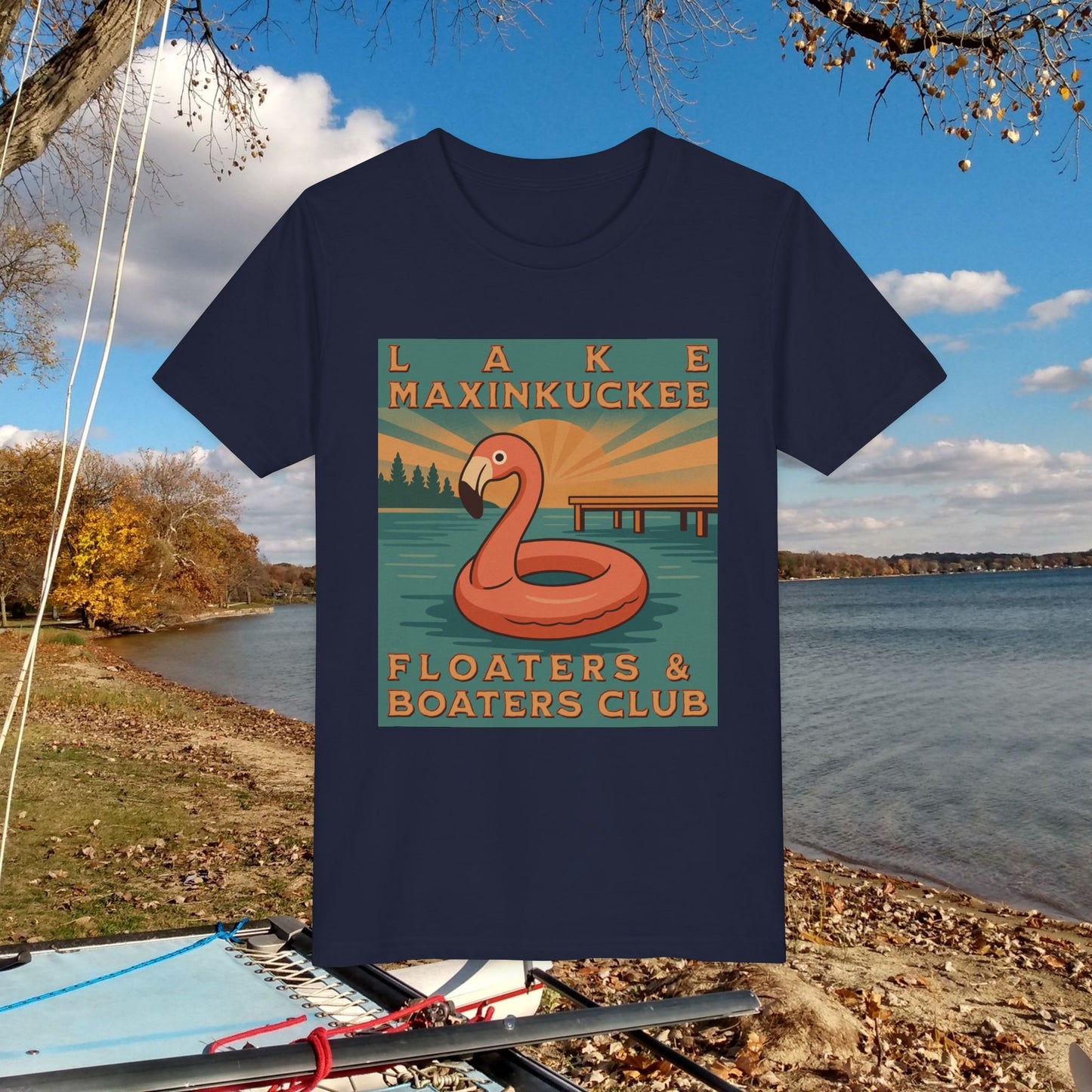 Youth Floaters & Boaters Club Tee - Fun Summer Vibes