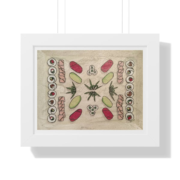 Everyone Happy, Framed Horizontal Poster