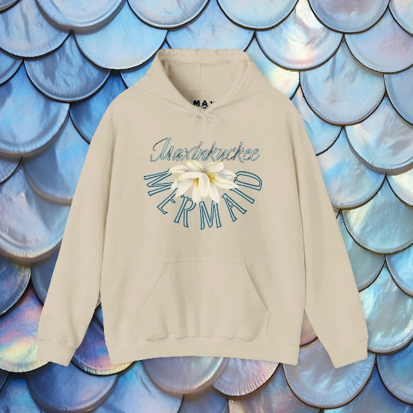 Mermaid Design Hooded Sweatshirt