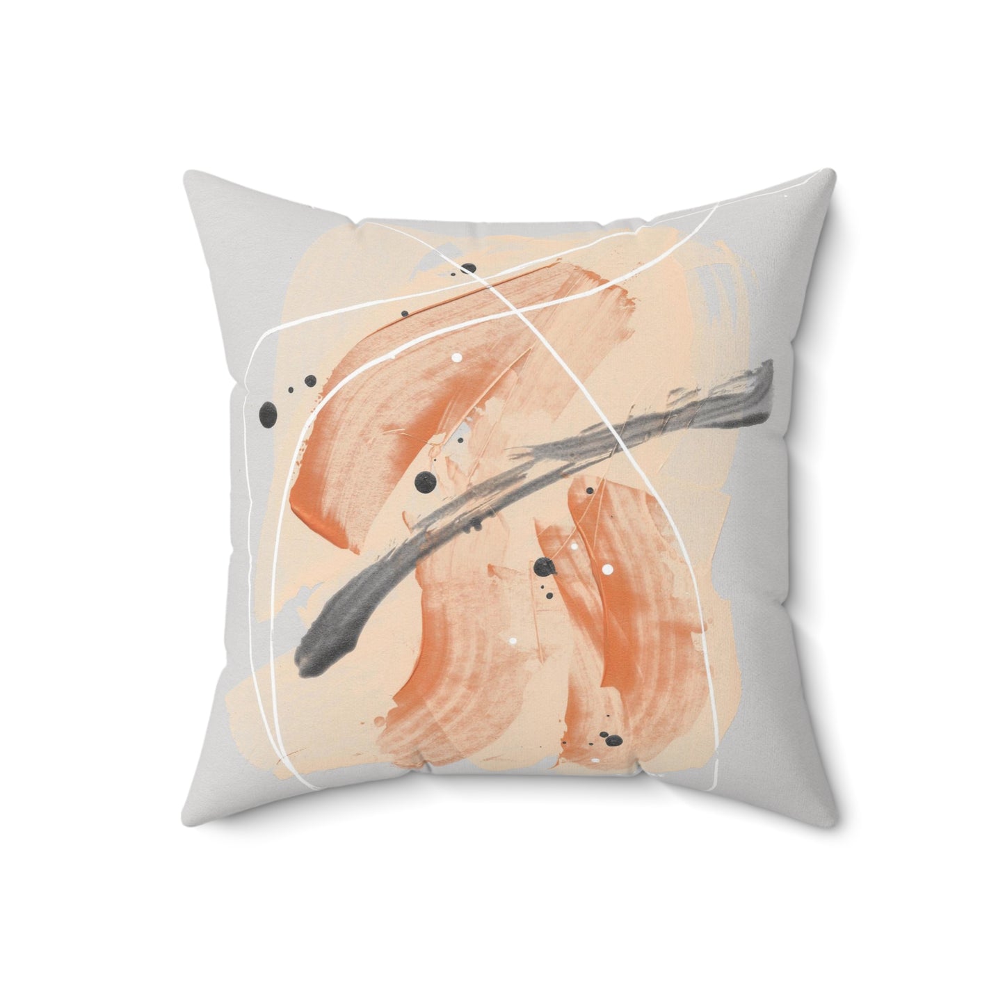 Shimmers #4 Graphic Spun Polyester Square Pillow