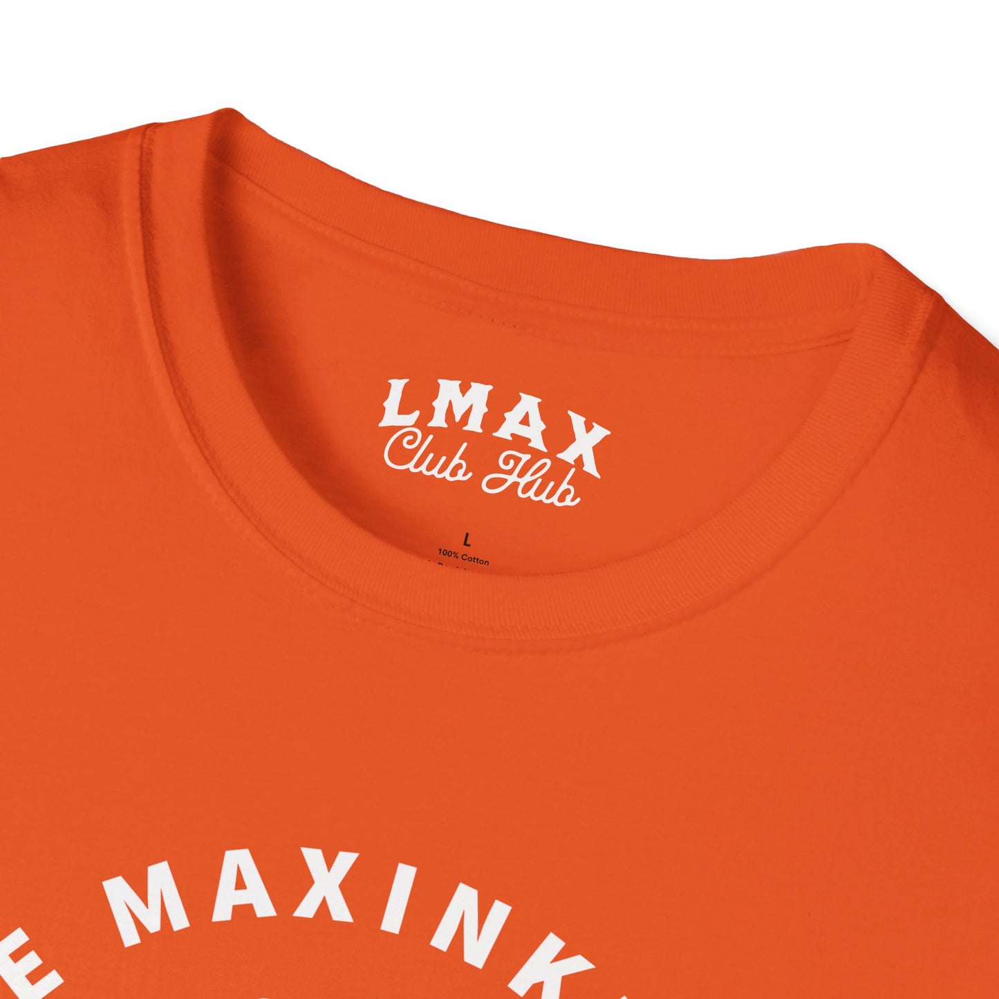 Lake Maxinkuckee Canoe & Kayak Club White Print Unisex Softstyle T-Shirt