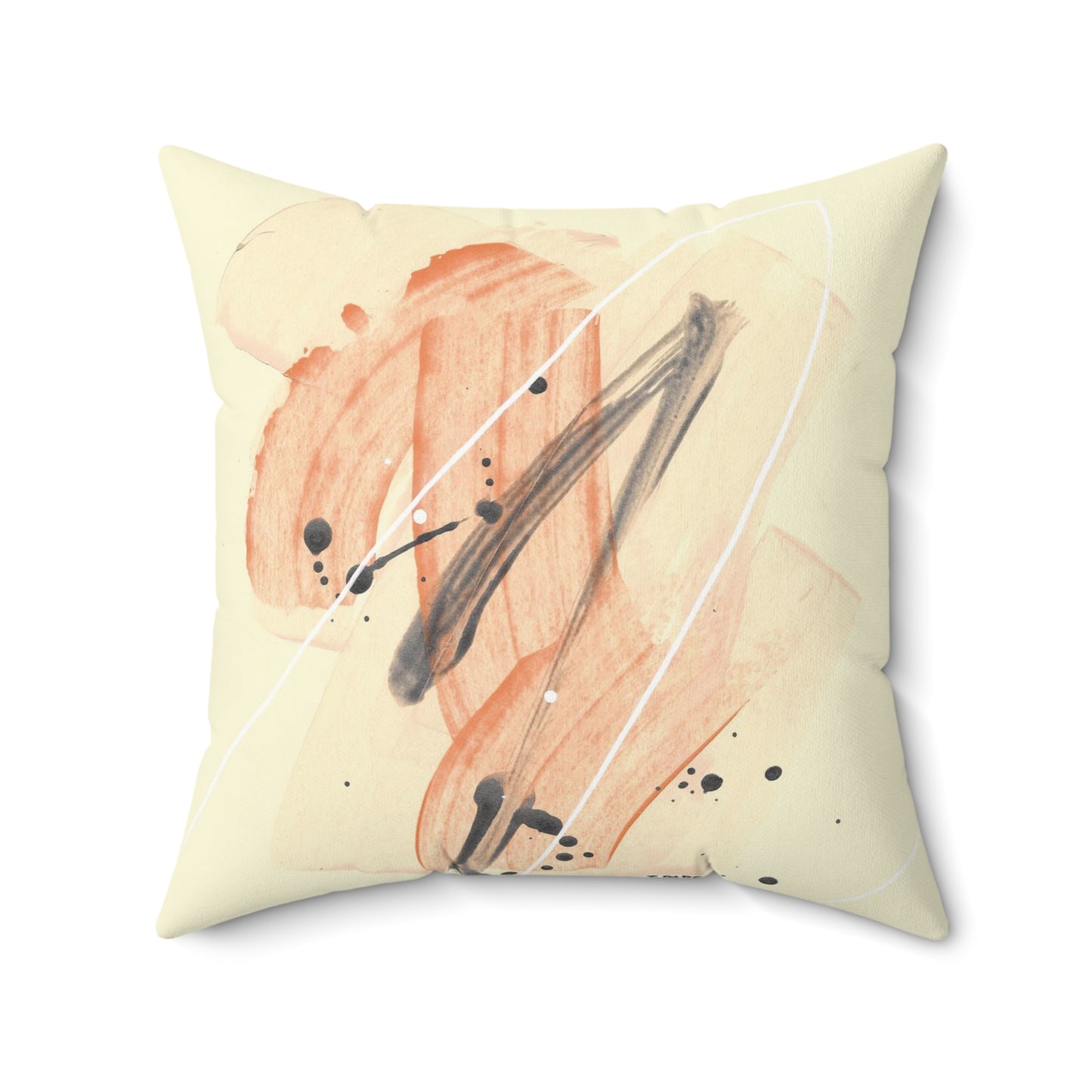 Shimmers #5 Graphic Spun Polyester Square Pillow