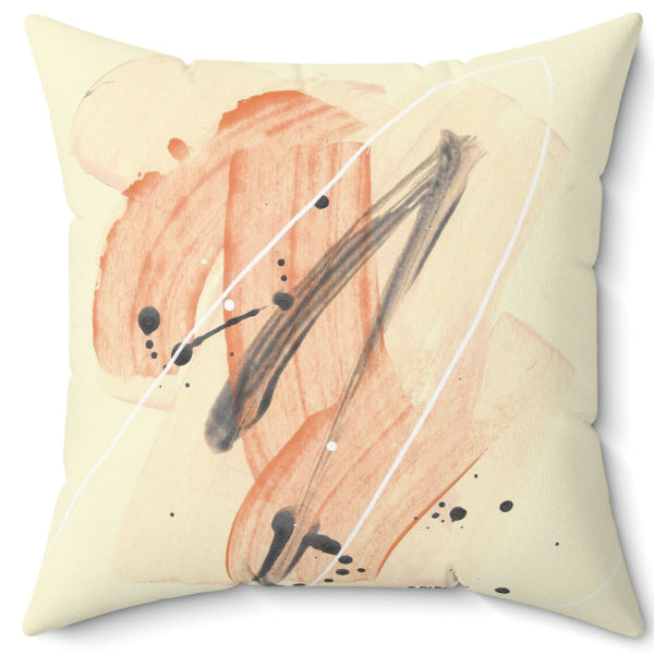 Shimmers #5 Graphic Spun Polyester Square Pillow