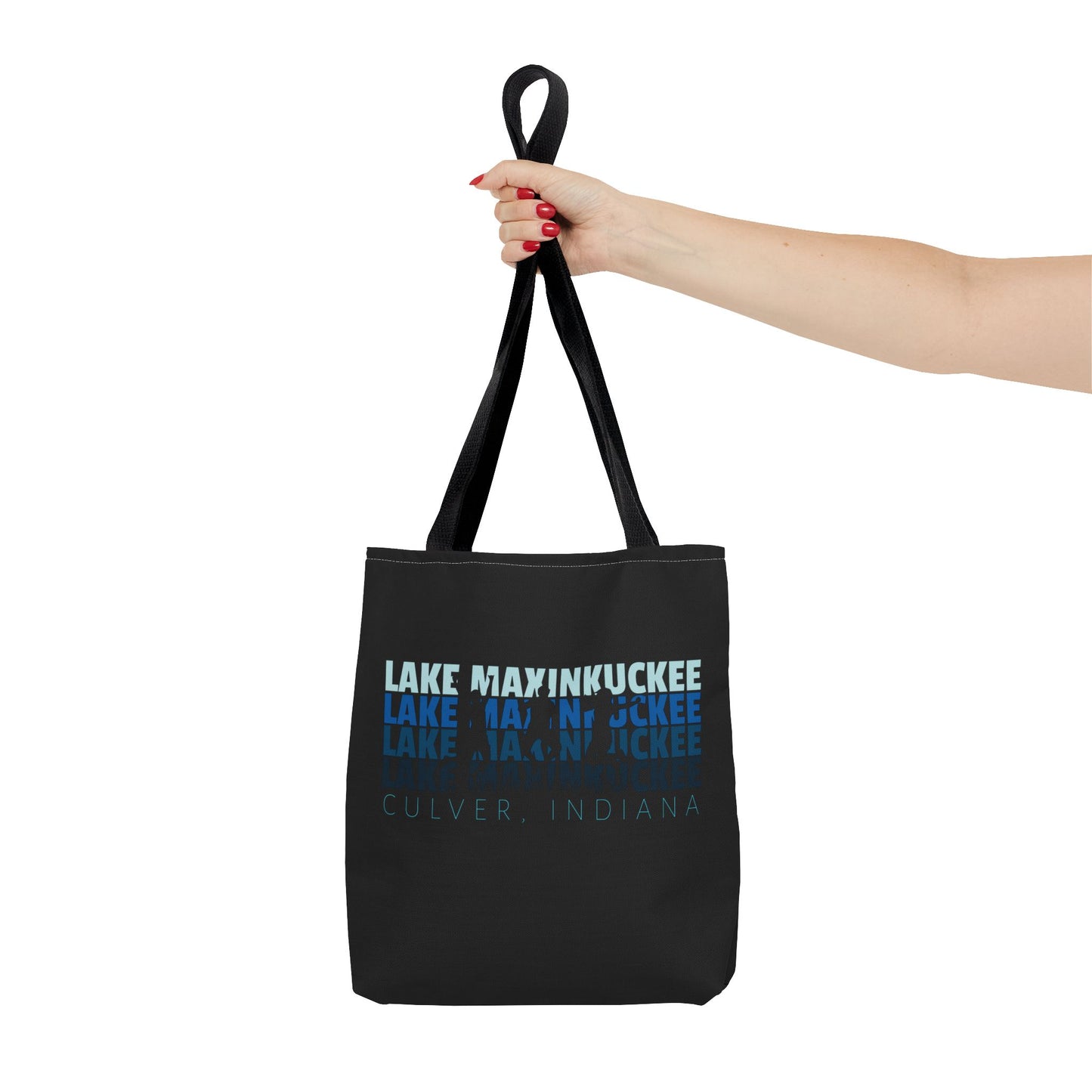 Lake Life Lake Maxinkuckee Culver Graphic Tote Bag (AOP)